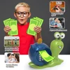 Snail Piggy Bank Cartoon Electronic Money Box Unlocking Password Coin Piggy Bank Safety Saving Money Kid Christmas Toys Gift 3