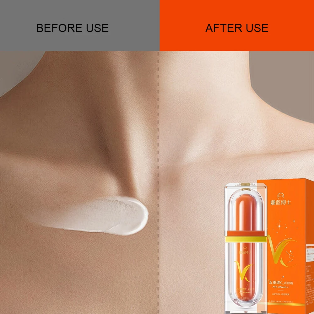 Face Cream, Vitamin C Face Cream, Light Touch, Moisturizing, Skin Care, VC Block Cream Moisturizing Cream Conceale