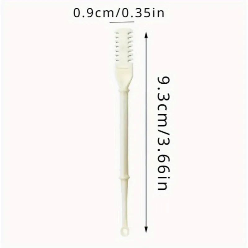 2pcs/set Rotating Double Head Nose Hair Trimmer Portable Nose Ear Hair Trimmer Nose Hair Removal Trimming Washable Beauty Tools