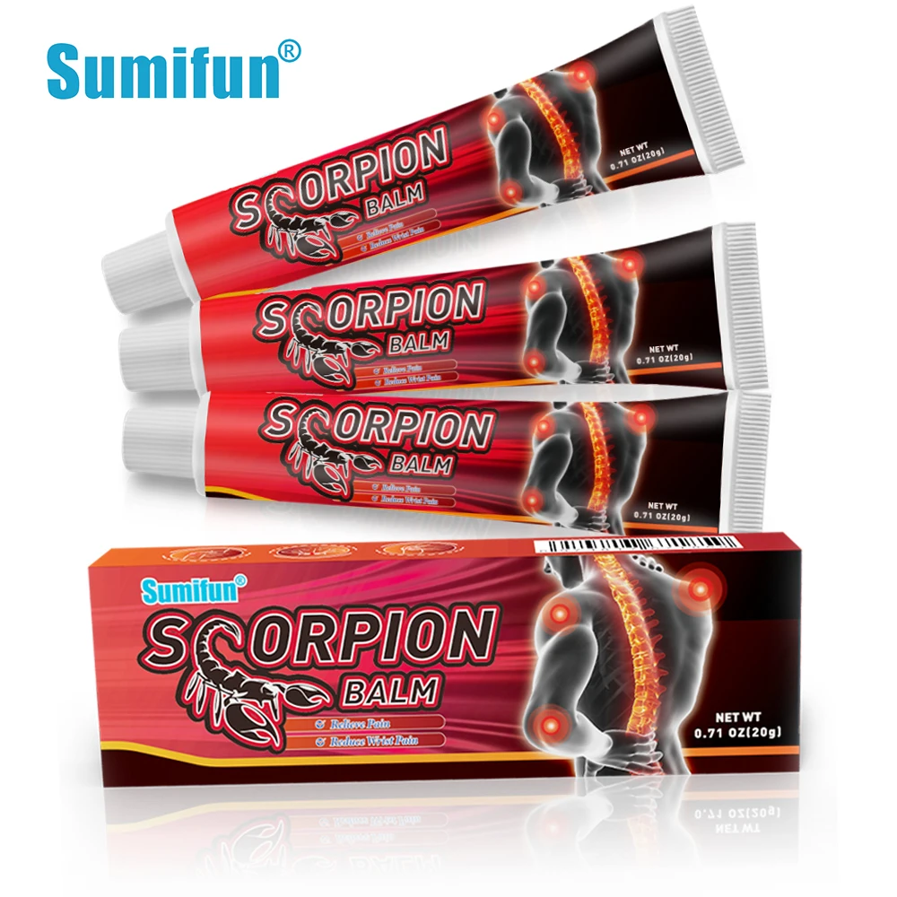 

3 шт., обезболивающий крем Sumifun для суставов, плеч, шеи