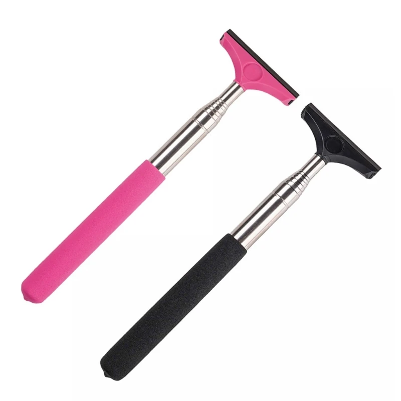 

Window Squeegee Cleaning Tool Multipurpose Retractable Rearview Mirror Wiper