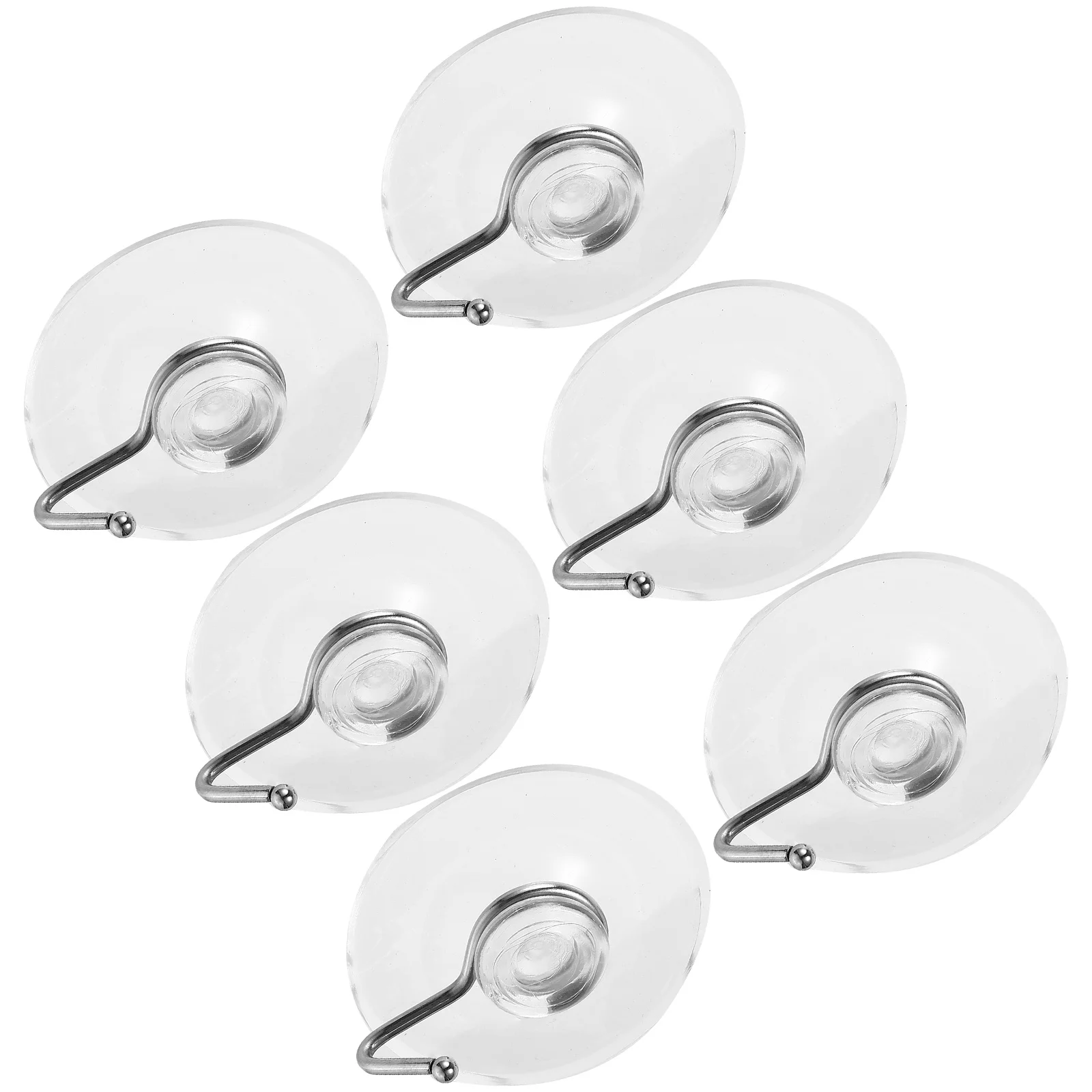 

Suction Cup Hooks Clear Pvc Suction Cups Metal Hooks Removable Small Suction Cups