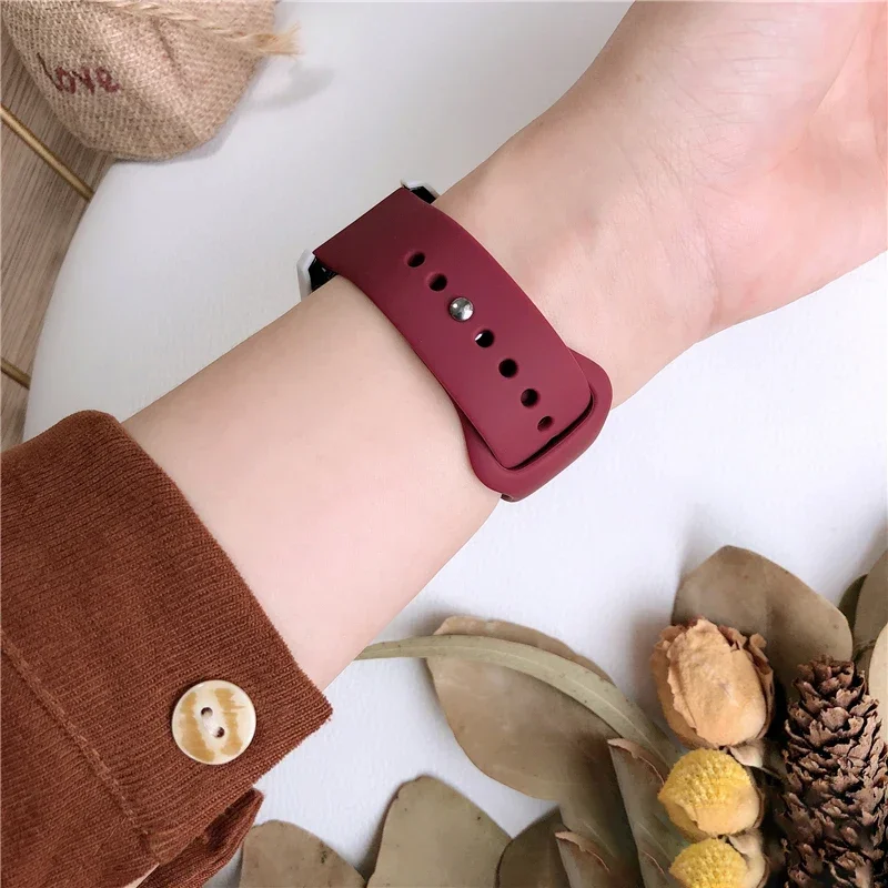 Sport Silicone Strap, 22mm - Premium Watchband