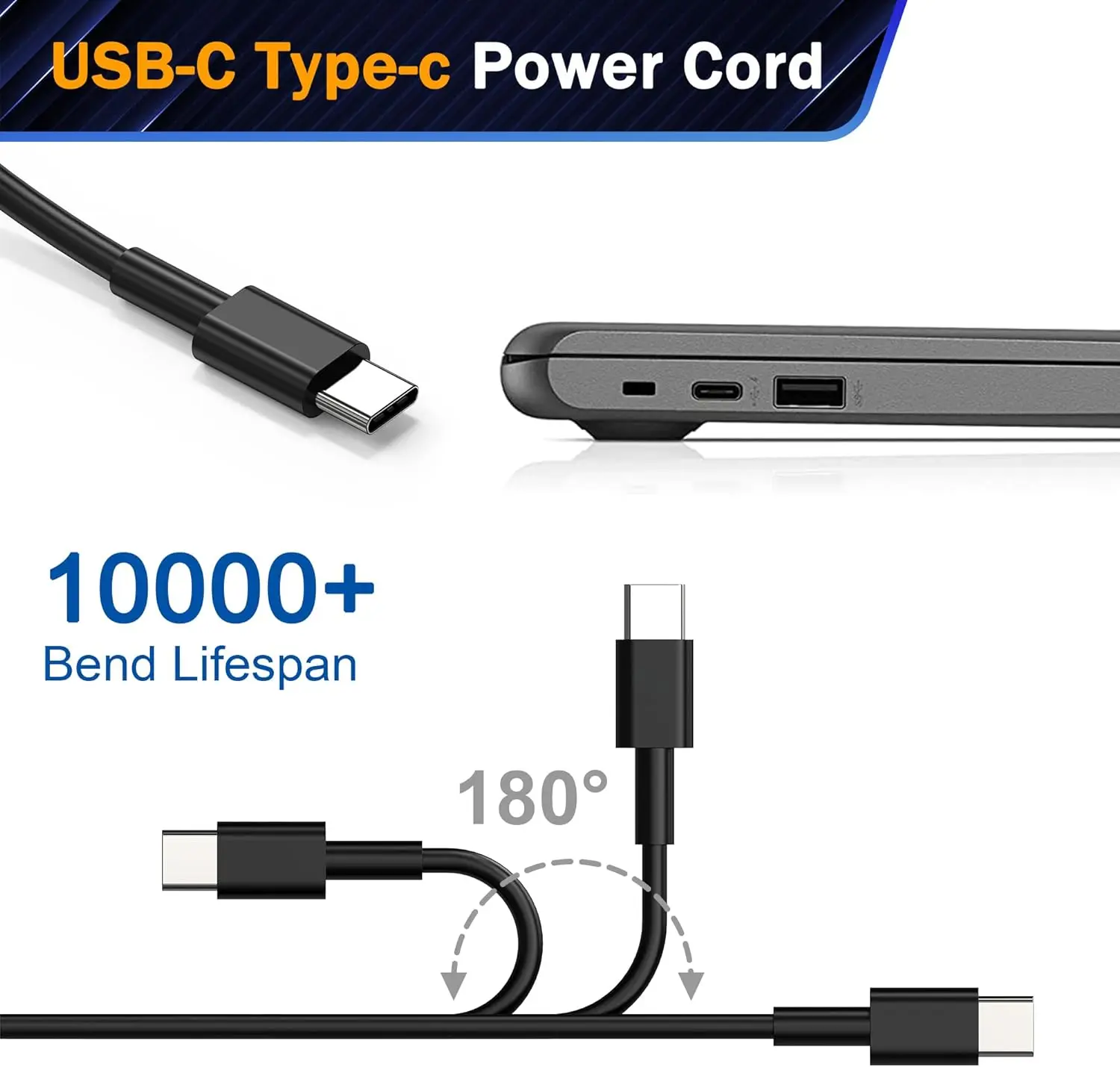 Caricatore Tipo C HP Caricatore USB-C 65W Per - Compatibile Con Spectre