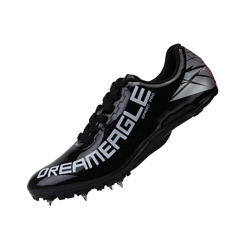 Unisex Track and Field Shoes Professional Men Spikes Athlete Running Training Shoes Lightweight Comfort Competition Sneakers Men