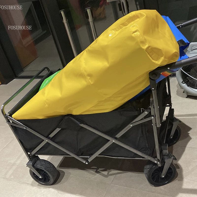 Modern-Garden-Carts-Outdoor-Camping-Wagon-Roof-Shade-Folding-Storage-Shopping-Cart-Portable-Shopping-Trolley-Fishing.jpg Modern Kerti Kocsik Kültéri Kemping Kocsi Tetőfajta Összecsukható Tároló Kosár Hordozható Bevásárló Halászati Pótkocsi - Image 6