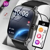 LIGE 2.01" 3D Curved Screen Men Women BT Call Watches Sports Fitness Health Smartwatch Waterproof Music Weather Smart Watch 2025