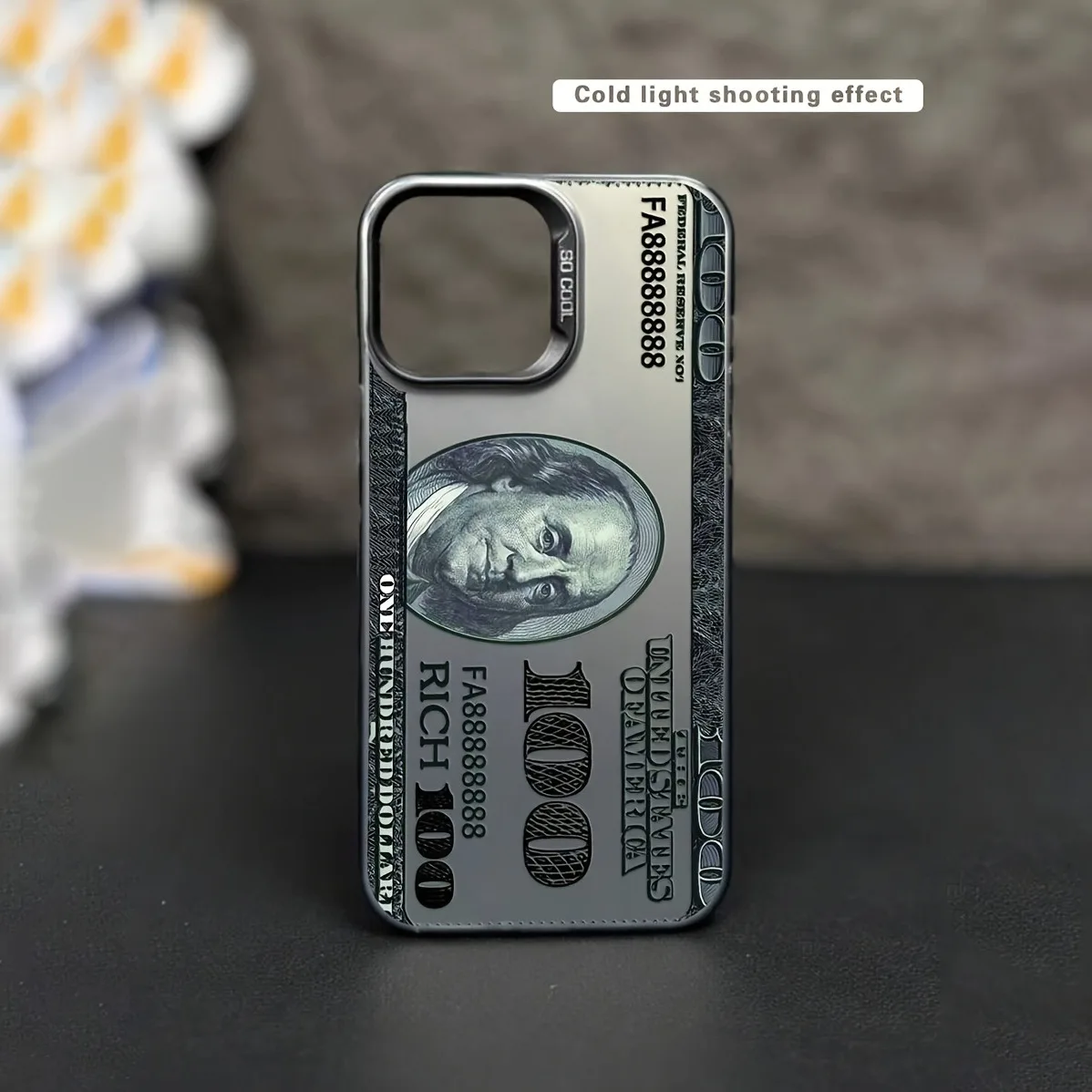 Matte Phone Case with US Dollar Bill Design