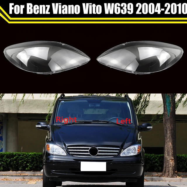 Auto Licht kappen für Mercedes-Benz Viano Vito W639 2015-2010 Auto  Scheinwerfer abdeckung transparente Lampen abdeckung Lampen schirm Lampen  schale - AliExpress