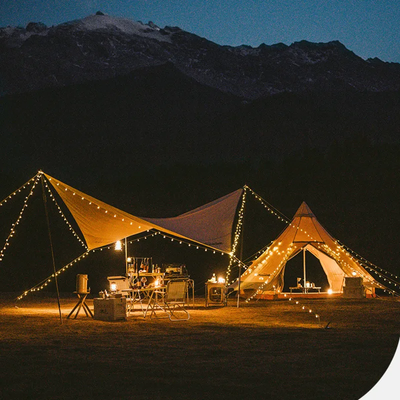 Naturehike テントLight Outdoor Travel Naturehike Outdoor Atmosphere String Light Portable Camp
