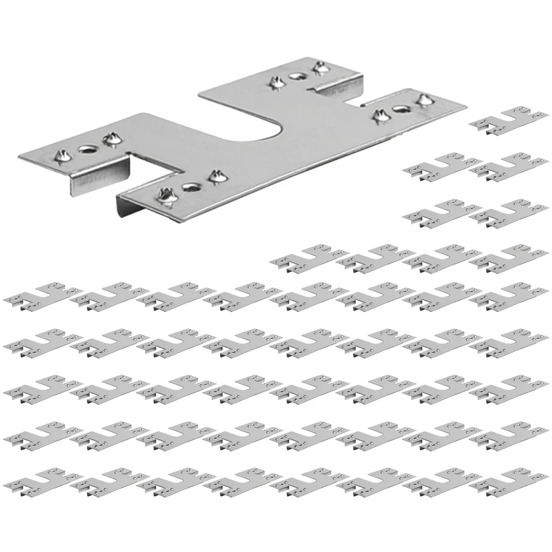 Solar Panel Grounding Clip/Washer Solar Grounding Conductive Sheet 50pcs