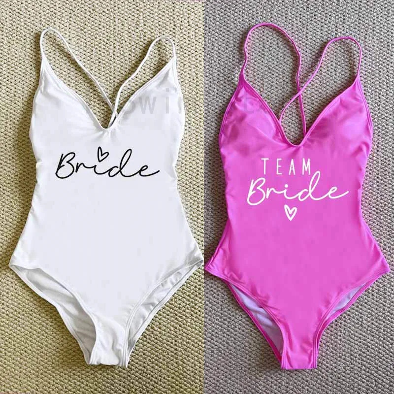 One Piece Swimsuit Women Sexy Padded Summer Bathing Suit Beachwear Bachelorette Party S-3XL