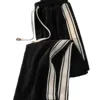 New 2025 Men's Casual Pants Loose Fit Spor Straight Leg Corduroy Workwear Casual Striped Trousers Spring Autumn Season