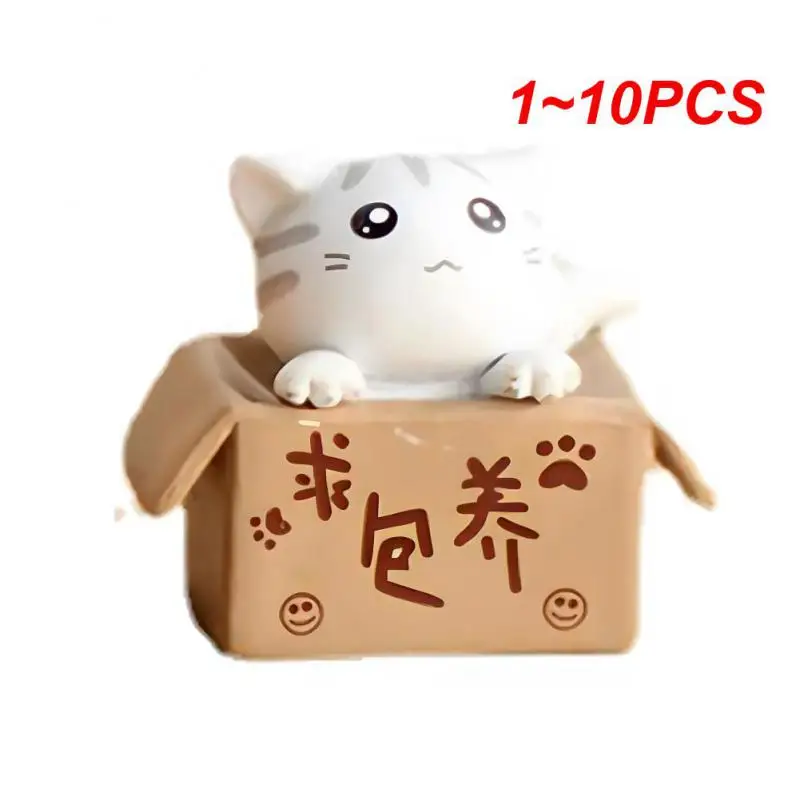 

1-10 шт., фигурка кошки и котенка из мультфильма