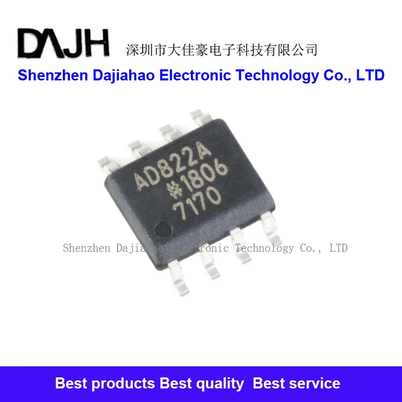 

10pcs/lot AD822A AD822ARZ SOP8 operational amplifier ic chips in stock