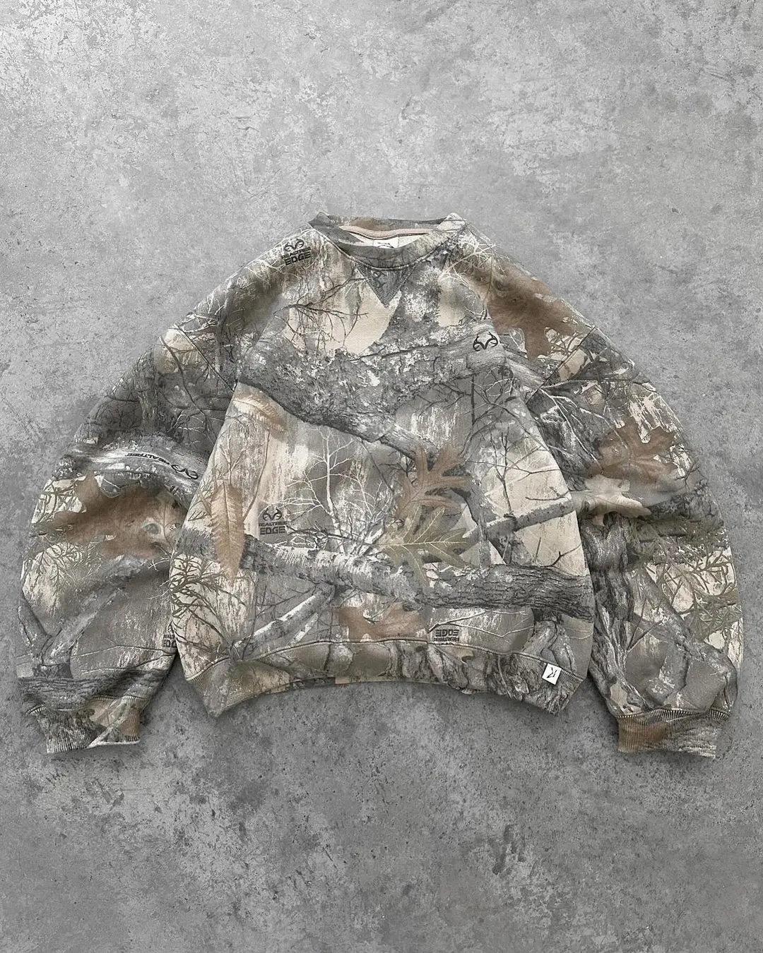 Streetwear Camouflage Two-piece Set European  American Harajuku Zipper Hoodie Y2K Pullover Loose Sweatpants Casual Wide Leg Pant 5
