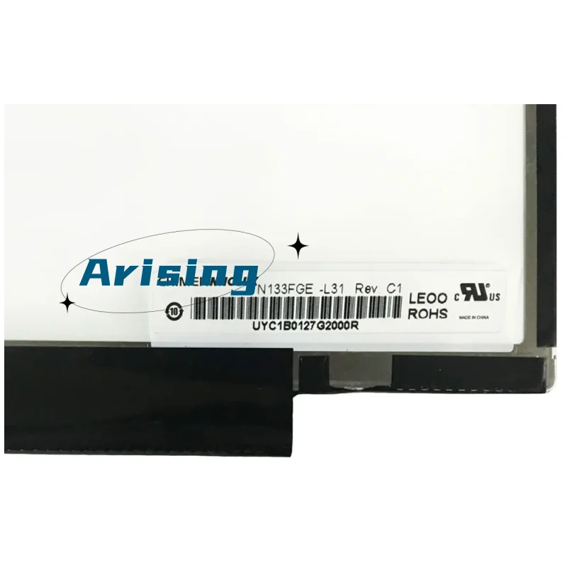 N133FGE-L31 적합 LP133WD2-SLA1 LVDS 40 핀 노트북 LCD 스크린, HD + 1600X900 LED, 13.3 인치 매트릭스 디스플레이 패널 교체