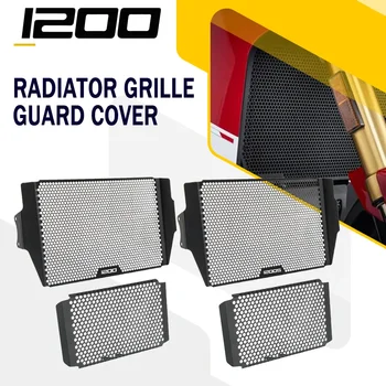 Per Ducati Multistrada 1200 S 1200S Touring 2010 2011 2012 2013 2014 Moto Radiatore Protezione Della Copertura Radiatore Olio di Protezione
