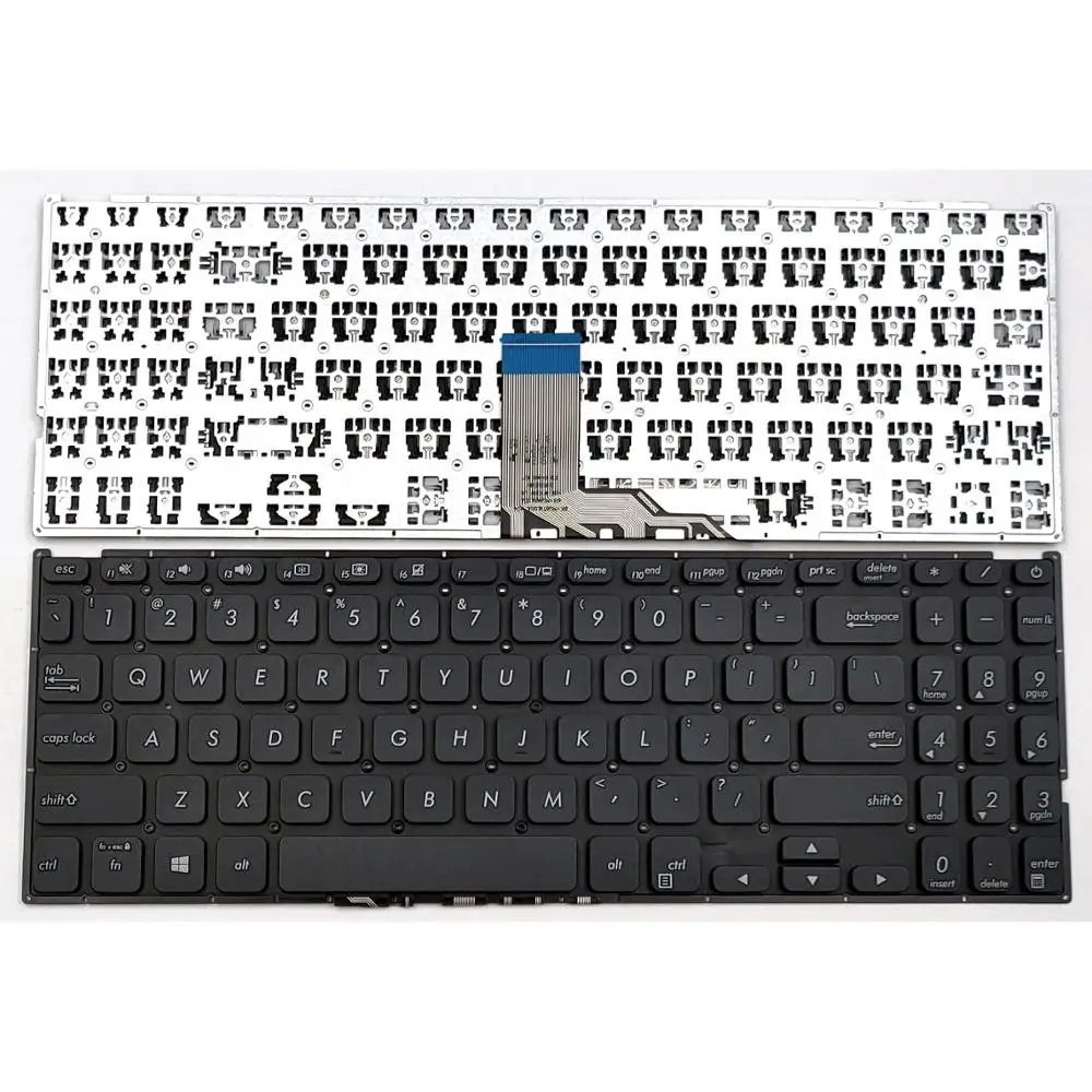 

Новая черная клавиатура для ноутбука Asus Vivobook F512F F512FA F512FA-AB34 F512U F512UA F512UB
