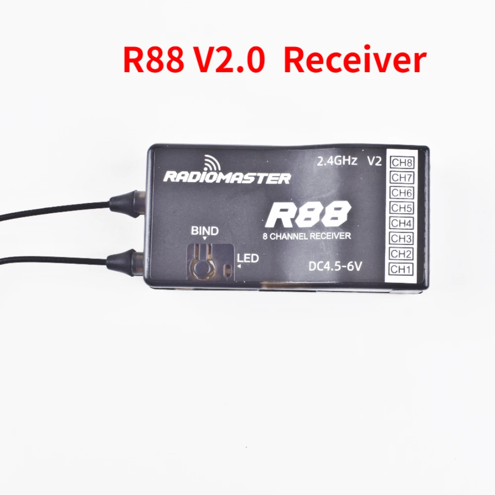 RadioMaster R81 R84 R86 R86C R88 R161 R168 2.4G Nano Ricevitore FrSky Per Drone - Foto 3