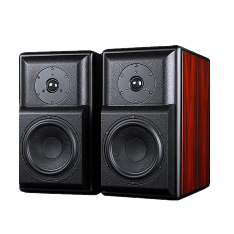 

Desktop 7 Inch Two-Way Speaker High Power 200W HiFi Audio Speaker Passive Bookshelf Surround Home Theater Speaker Sound Box 8Ω
