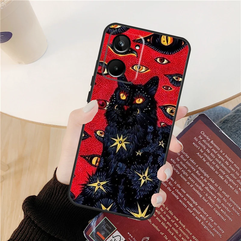 Mystical Death Tarot Cat Phone Case