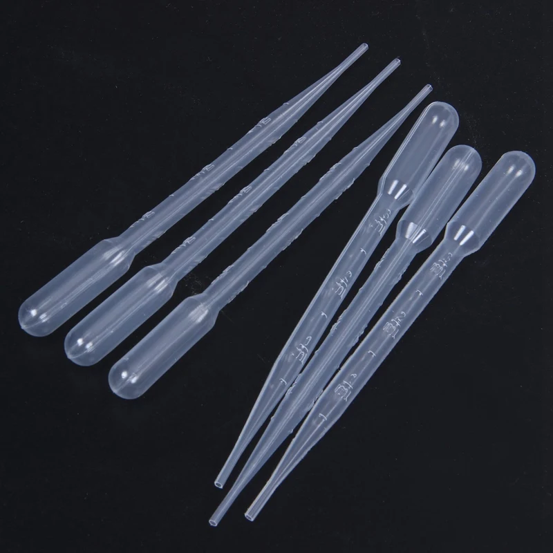 Graduated Pipettes Dropper Polyethylene 3ml 100PCS
