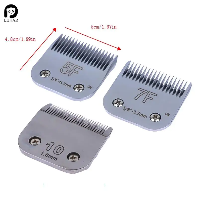Pet Hair Trimmer Dog Hair Trimmer Dog Clipper Pet Clipper Hair Trimmer Dog Clipper Blades 4F 5F 7F Professional Pet Clipper Blade A5 Blade Fit Most Andis Oster Clippers Pet Clippers Ceramic