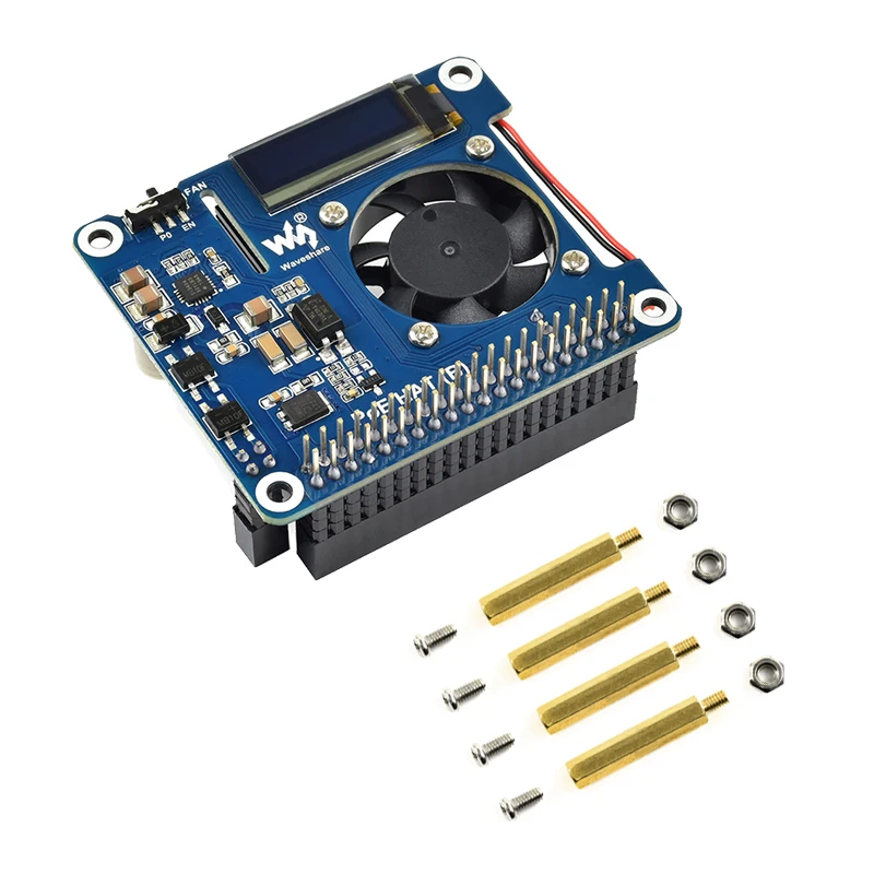 Raspberry Pi 4 PoE HAT 802.3af Power Over Ethernet Expansion Board