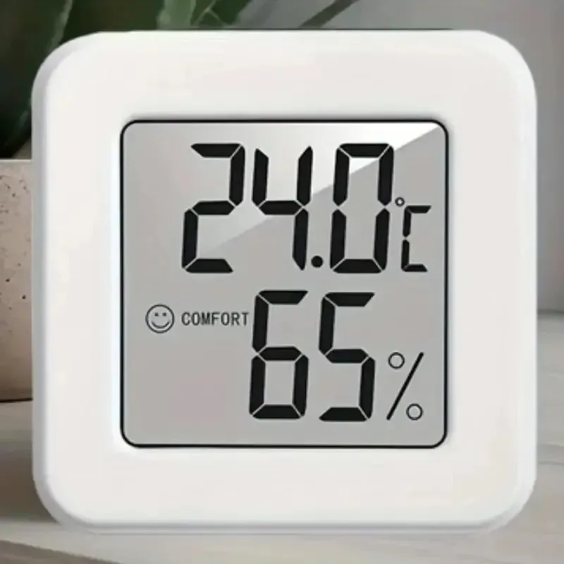 NEWIndoor Mini Temperature and Humidity Meter Bedroom Temperature Meter Portable Electronic Digital Display Humidity and Tempera