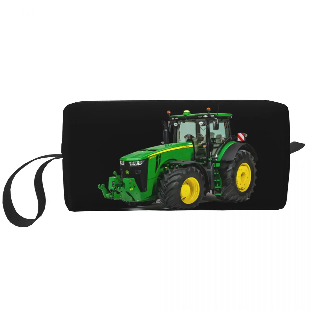 

Custom Tractor Toiletry Bag Women Makeup Cosmetic Organizer Lady Beauty Storage Bags Dopp Kit Case Box