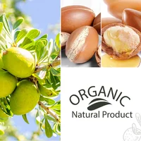 PURC – huile d'argan marocaine, traitement lissant pour cheveux, réparation des frisottis endommagés, produits de soins capillaires pour femmes, 100ml 2