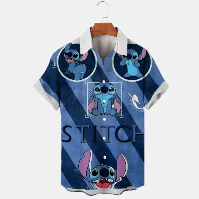Stitch Fashion T-Shirt 3D Print Casual Short Sleeve Shirt With