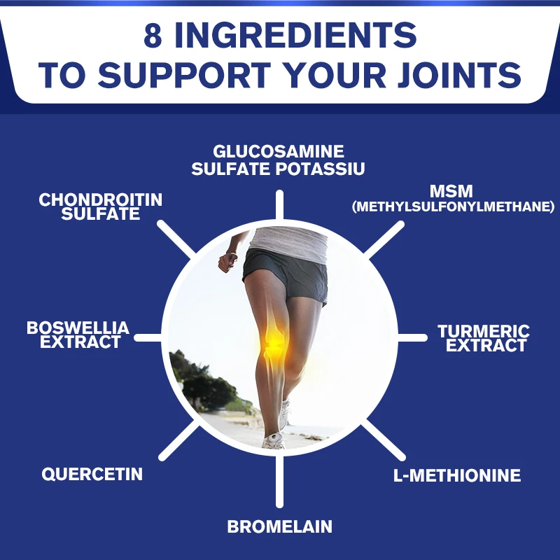 Glucosamine Chondroitin Supplement for Joint Support Health