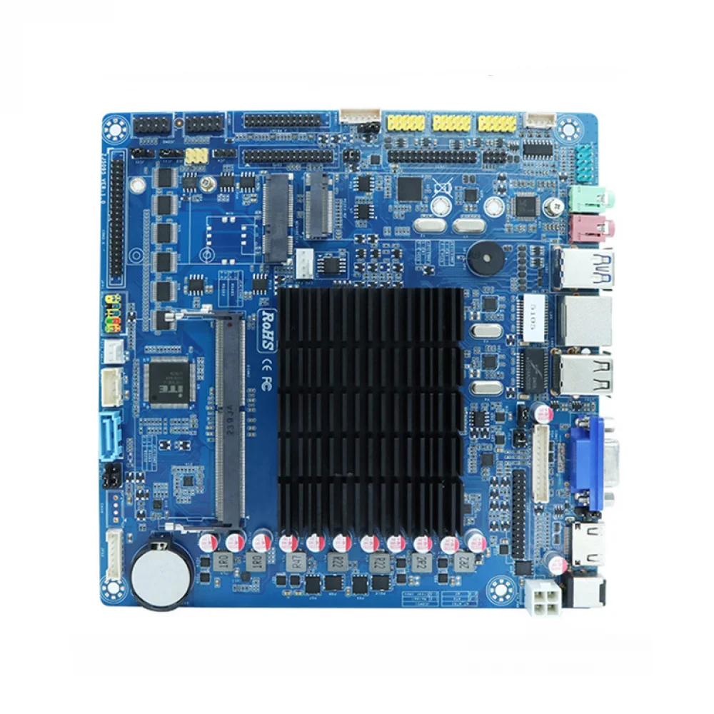 Mini ITX NAS Motherboard with 11th 4 cores N5105 Processor SATA3.0 Motherboard