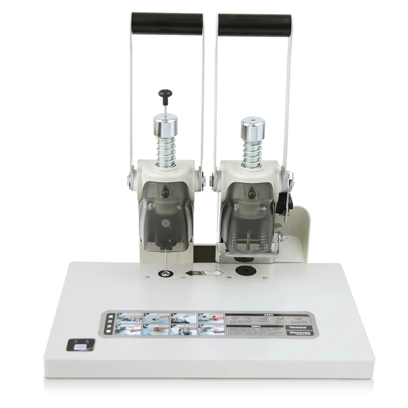 Financial voucher binding machine Document bidding book punching machine Electric hot melt hose binding 3875