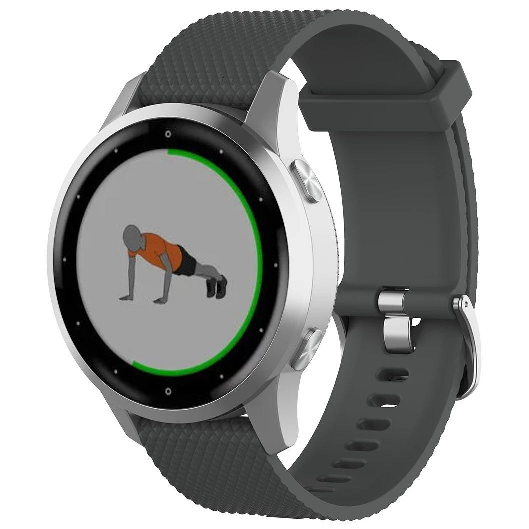 Premium Silicone Wrist Strap for Smart Watches - Versatile and Durable Bracelet Band