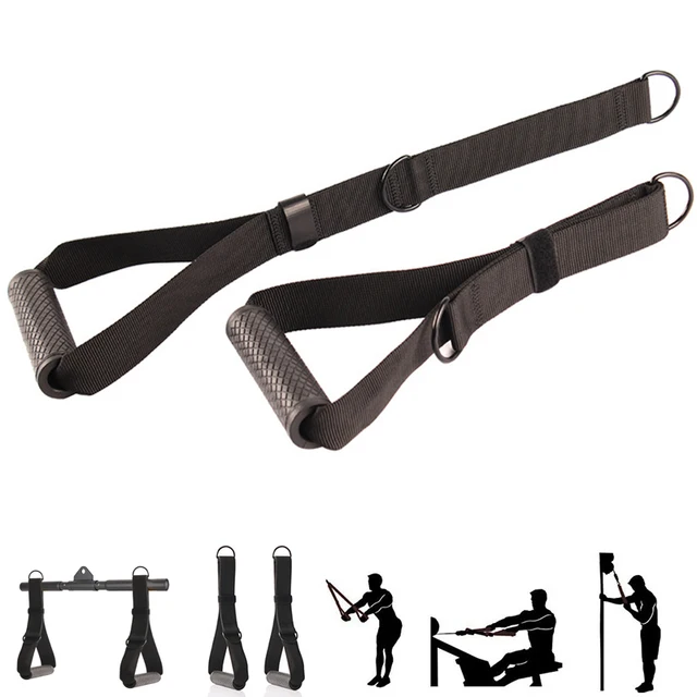 Heavy Duty Handles For Resistance Bands Handle Sturdy And Non Slip Cable Machines LAT Pull Down Bar Pila Accessories Heavy Duty Handles For Resistance Bands Handle Sturdy And Non Slip Cable Machines LAT Pull Down Bar Pila Accessories