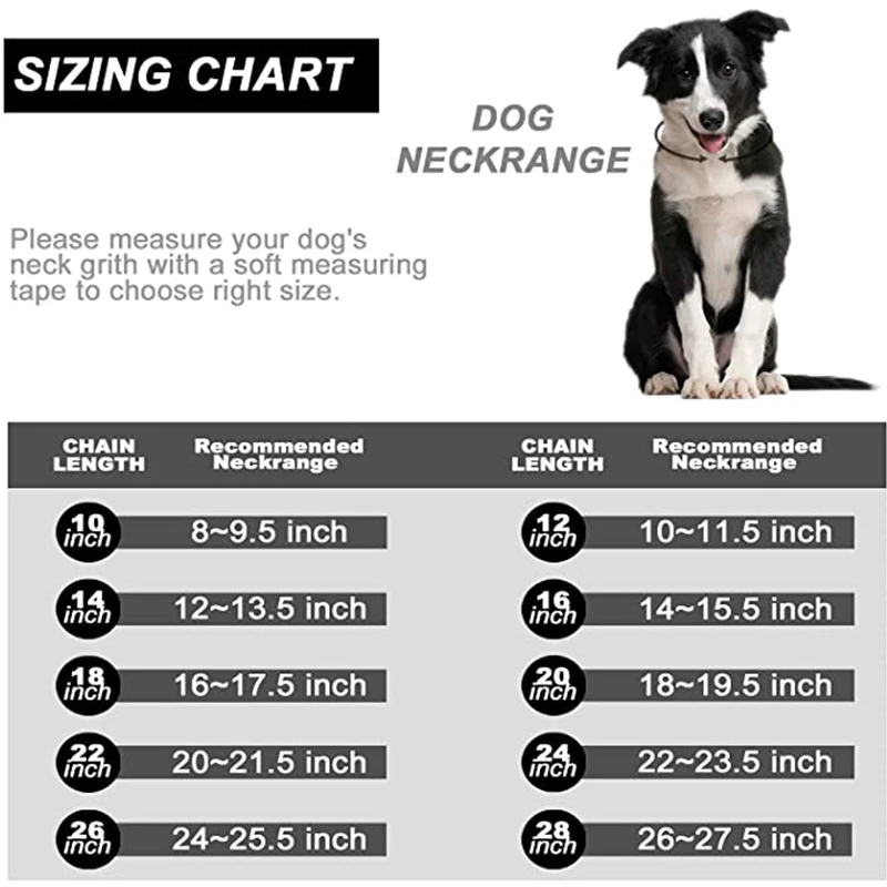 Durable Stainless Steel Dog Chain Collar Leash Suit Strong Pet Dog Gold Silver Chain Lead for Medium Large Dog Walking Trainning