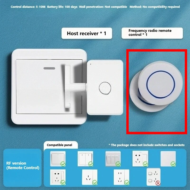 Smart Wireless Remote Finger Switch for Effortless Light Control