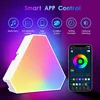 Tuya Smart RGB Quantum Light Bedroom Bedside DIY Decor LED Wall Lamp APP Sound Pickup TV Game Room Music Rhythm Atmosphere Light 3
