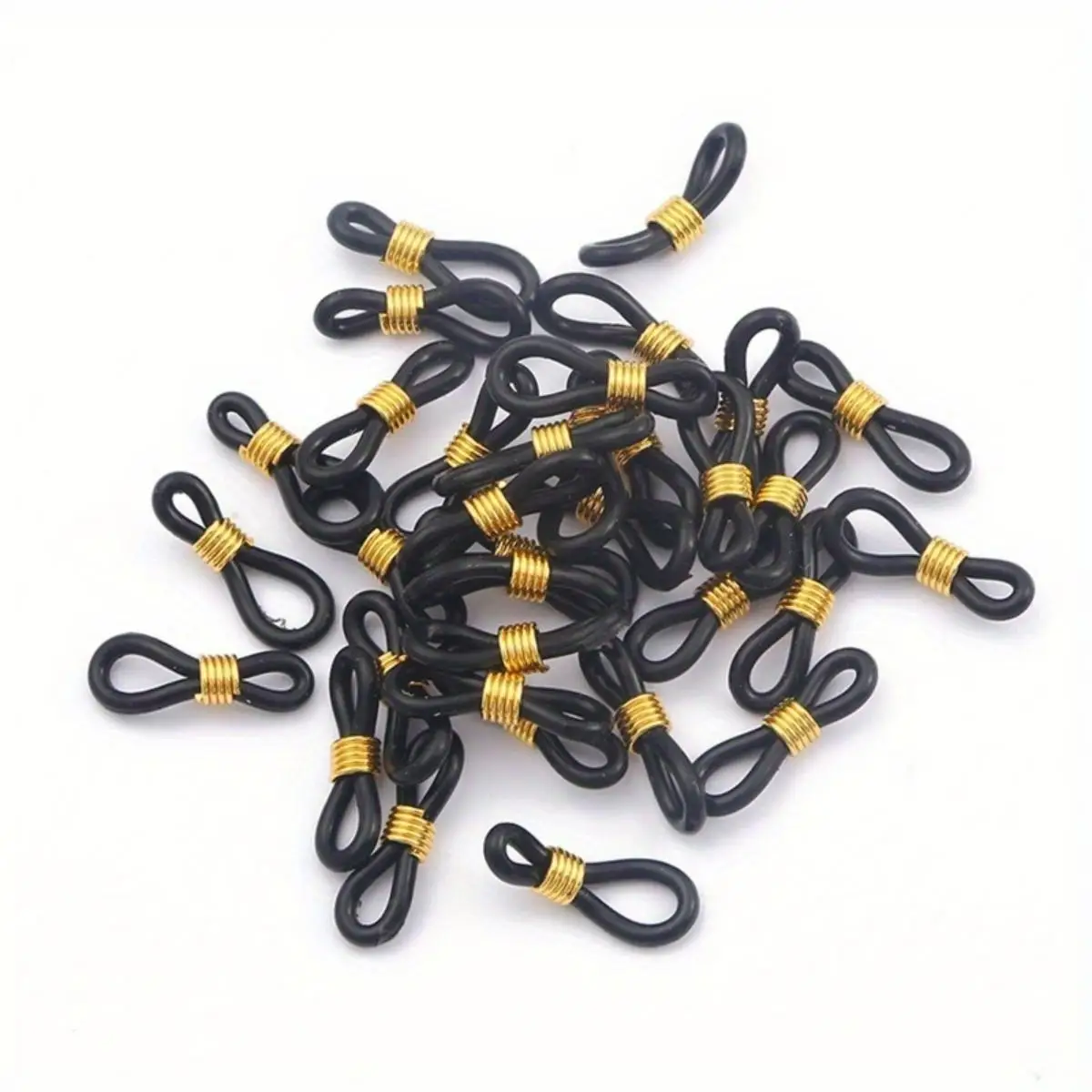 Versatile Eyewear Chain Connectors Set - 20pc Stylish Retainer Strap Ends