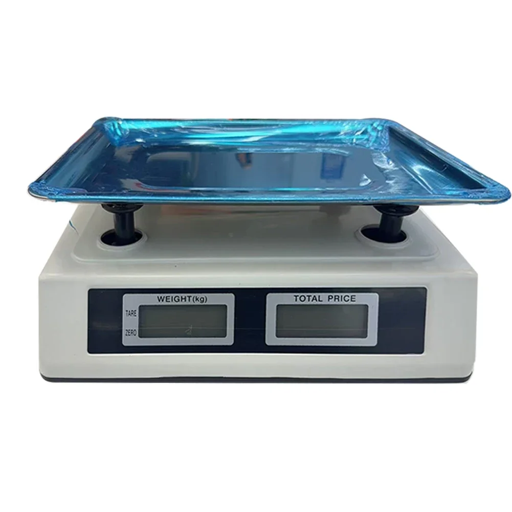 40kg/1g Price Computing Scale with Stainless Steel Plate Counting Weight Scale Waterproof Electronic Small Scale for Vegetables