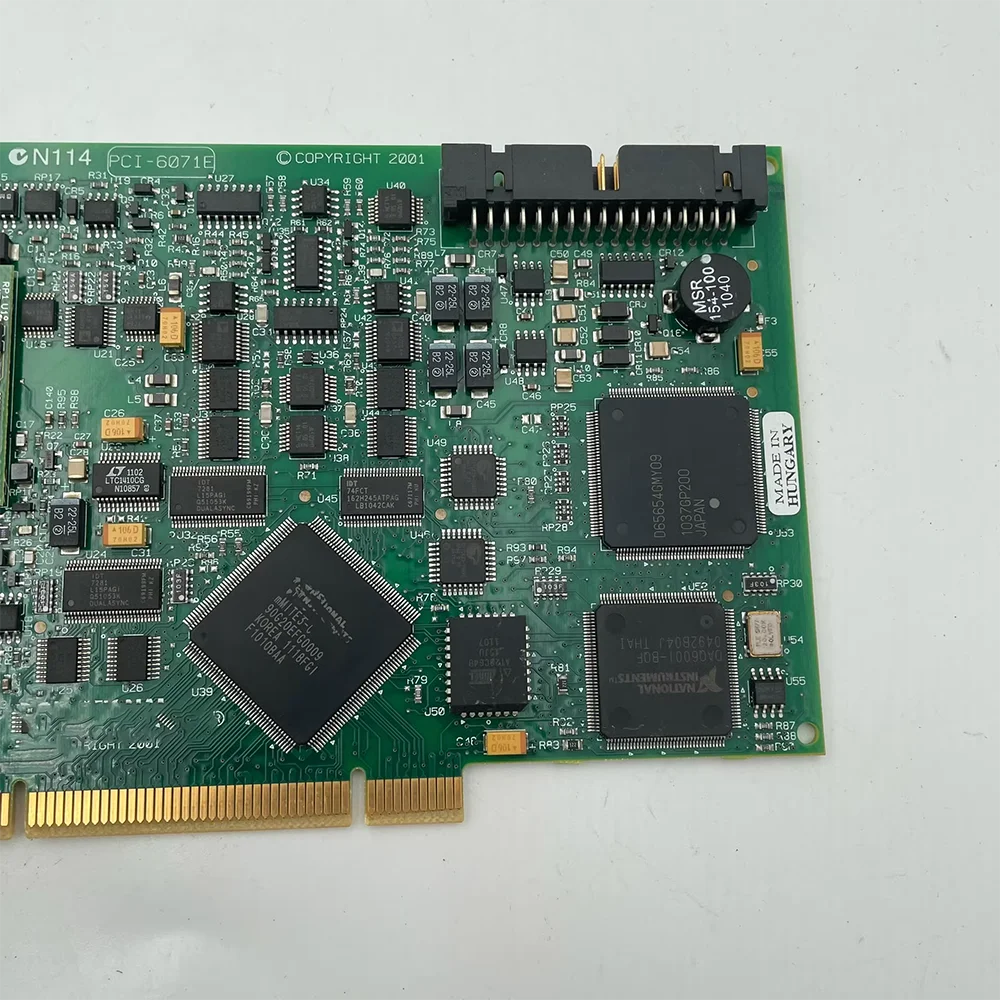 NI 12비트 64 아날로그 입력 다기능 수집 카드용 PCI-6071E PCI-6071