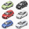 DCT 1/64 206 Model Car Vintage Vehicle Hatchback Diecast Car Collection Toy Station Vehicle Gift For Adults With Display Case 1