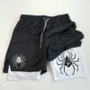 Anime Hunter x Hunter Performance Shorts for Men Breathable Spider Gym Shorts Summer Sports Fitness Workout Jogging Short Pants 3