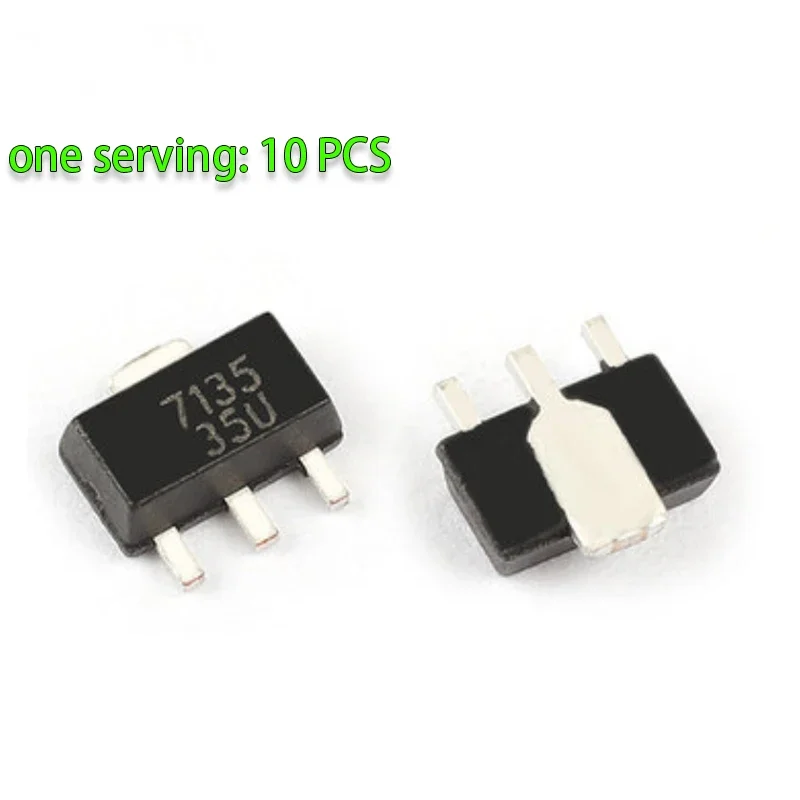 Усовершенствованный регулятор тока AMC7135PKFT SOT-89 L7135 AMC7135 MEL7135 350 мА, 10 шт.партия (art.: 3920c3ca83d73) - 3920c3ca83d73