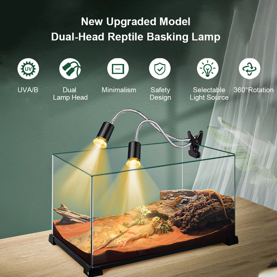 Heat Lamp For Lizard Heat Lamp For Reptiles,UVA UVB Turtle Heating