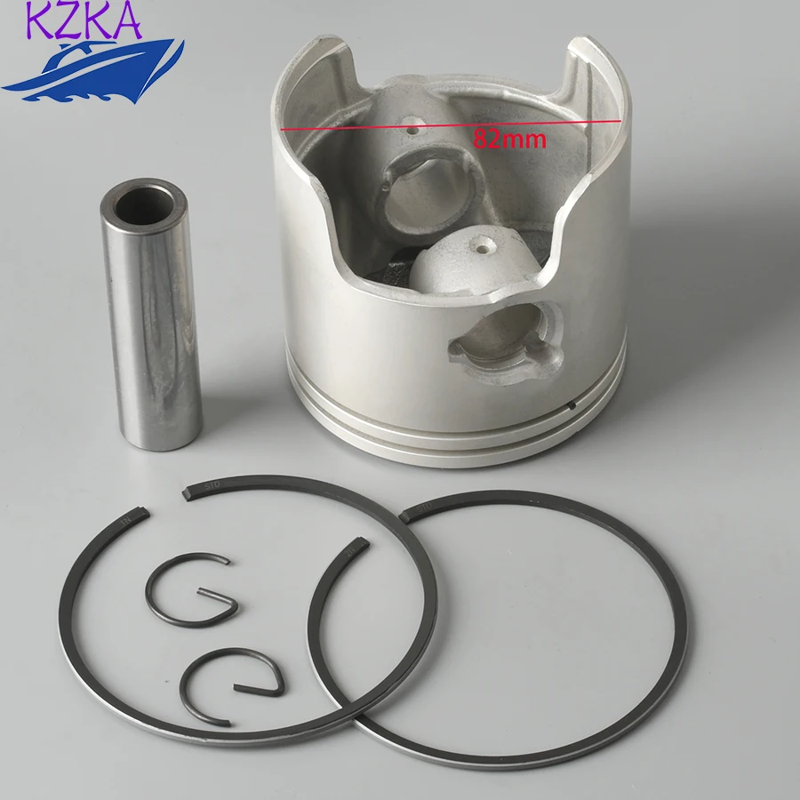 

6H1-11631-03 Piston set (Std) for yamaha outboard motor 2-stroke 75HP 80HP 85HP 90HP piston ring 688-11604-A0 6H1-11631