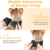 Reflective Cat Harness and Leash Set, Soft Mesh Vest, Polyester, Hand Wash Only, Escape-Proof Design, Safe Outdoor Walking, Suitable for Kittens, S/M Sizes Available 5